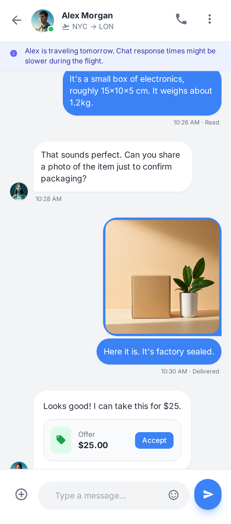 Traveler Chat